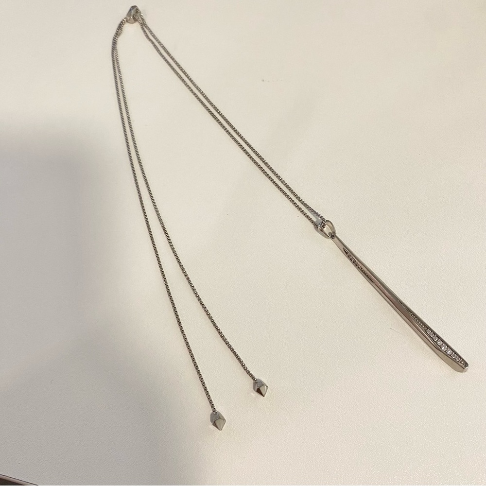 Kendra Scott Silver Long Necklace